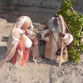 Abraham Sara Stammvater Nomadenzelt Erzälfigur Egli Figur Bibelfigur